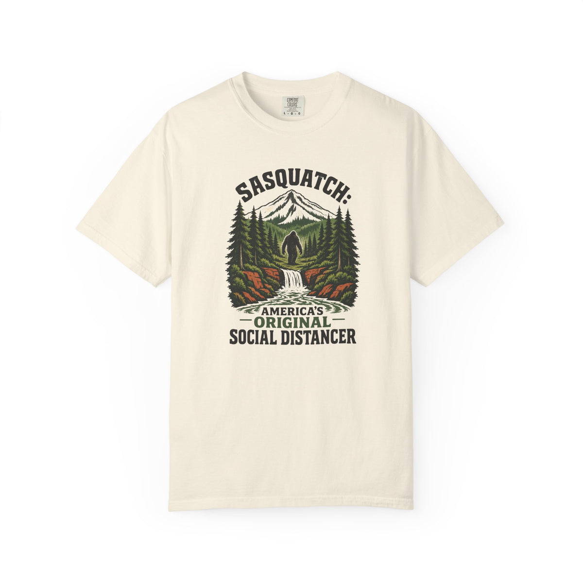 Sasquatch Social Distance T-Shirt