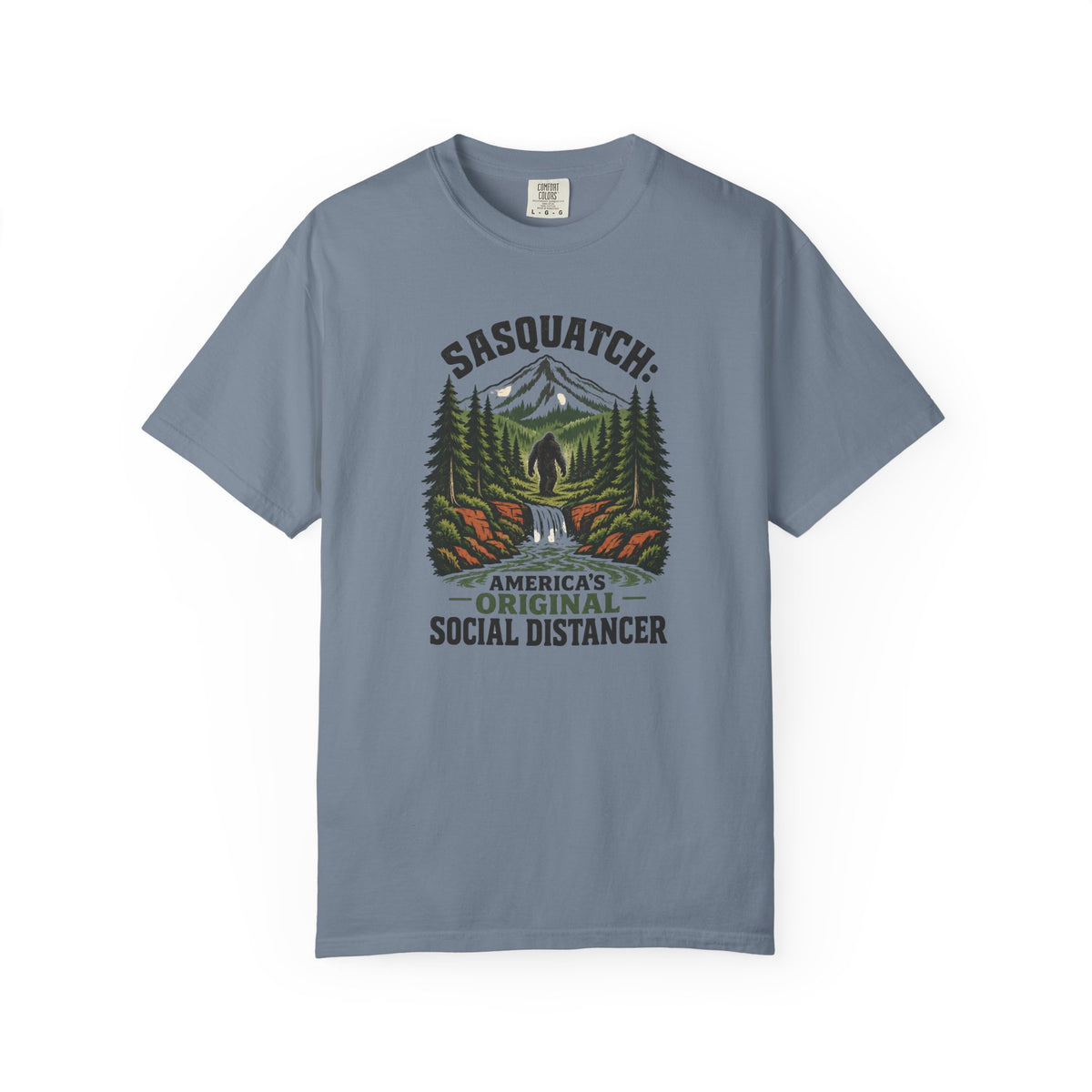 Sasquatch Social Distance T-Shirt