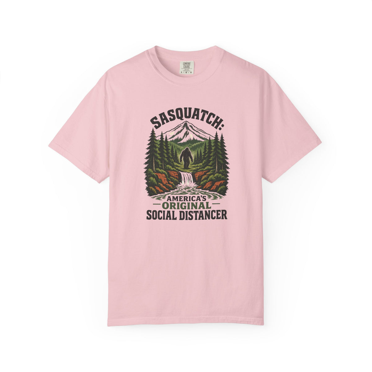 Sasquatch Social Distance T-Shirt