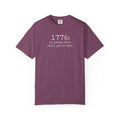 1776 No Group Chat T-Shirt