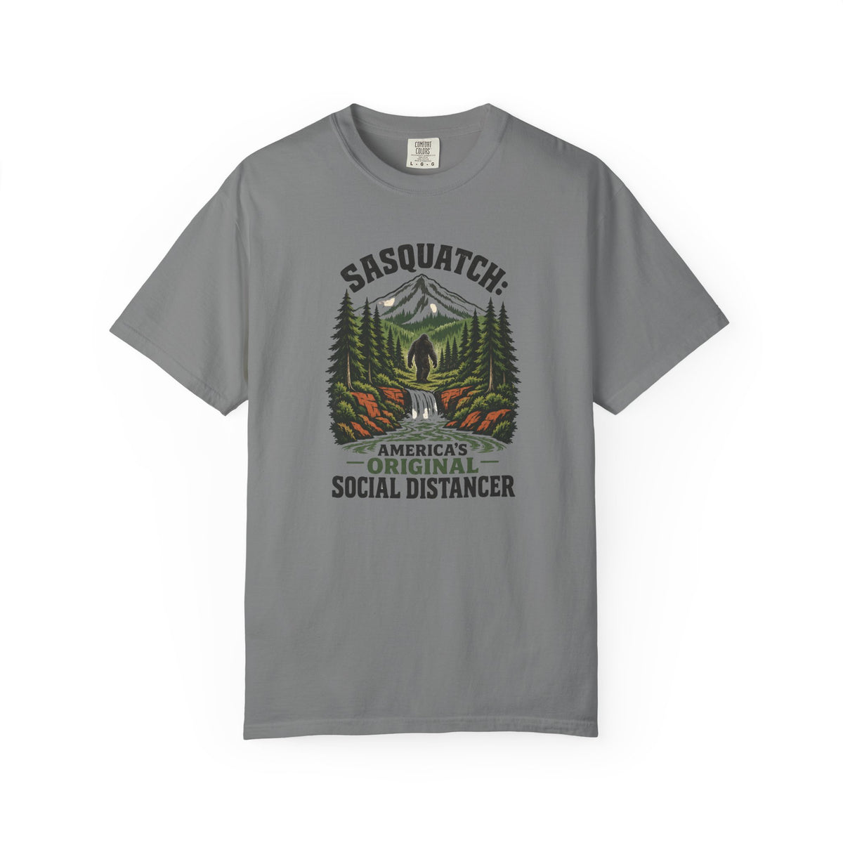 Sasquatch Social Distance T-Shirt