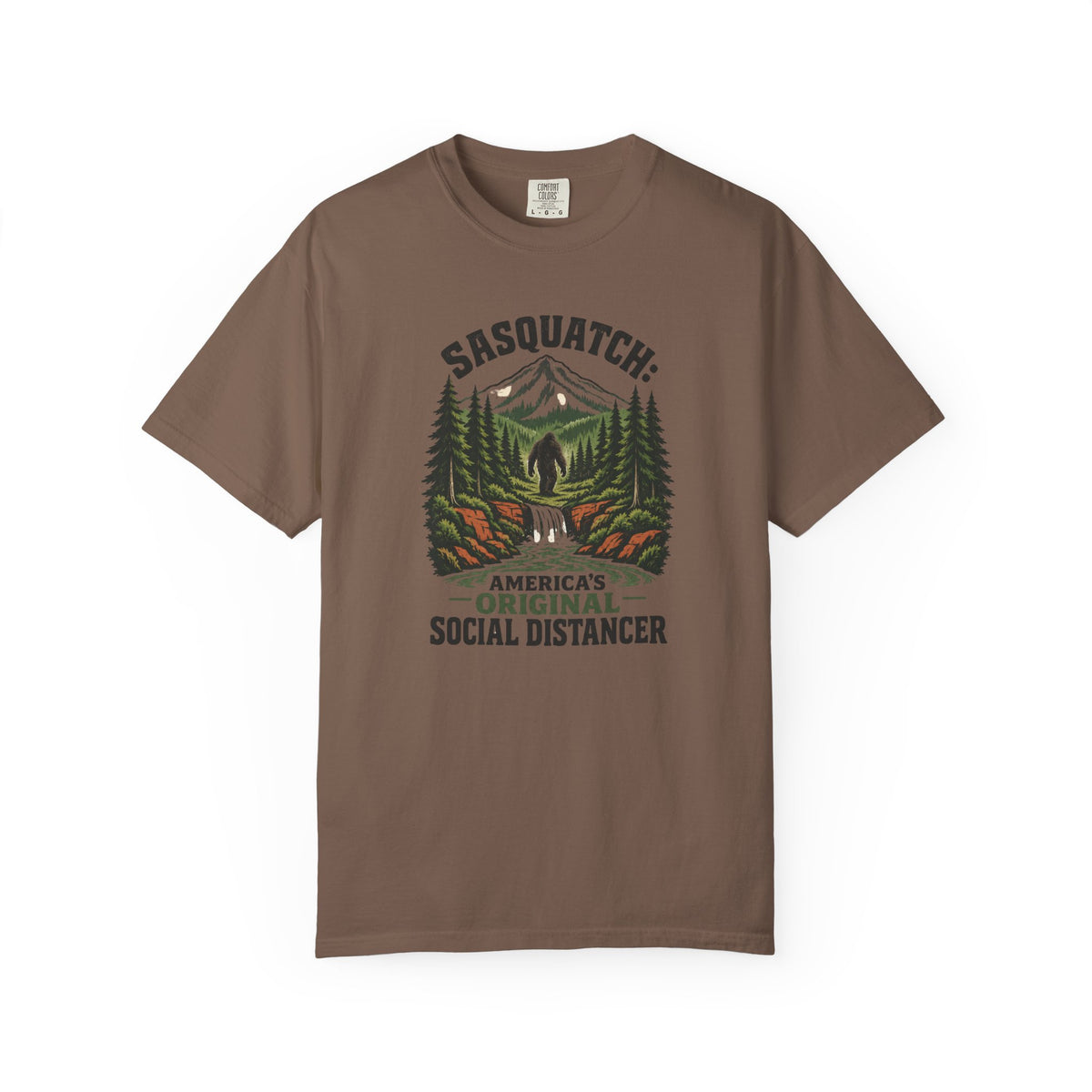 Sasquatch Social Distance T-Shirt