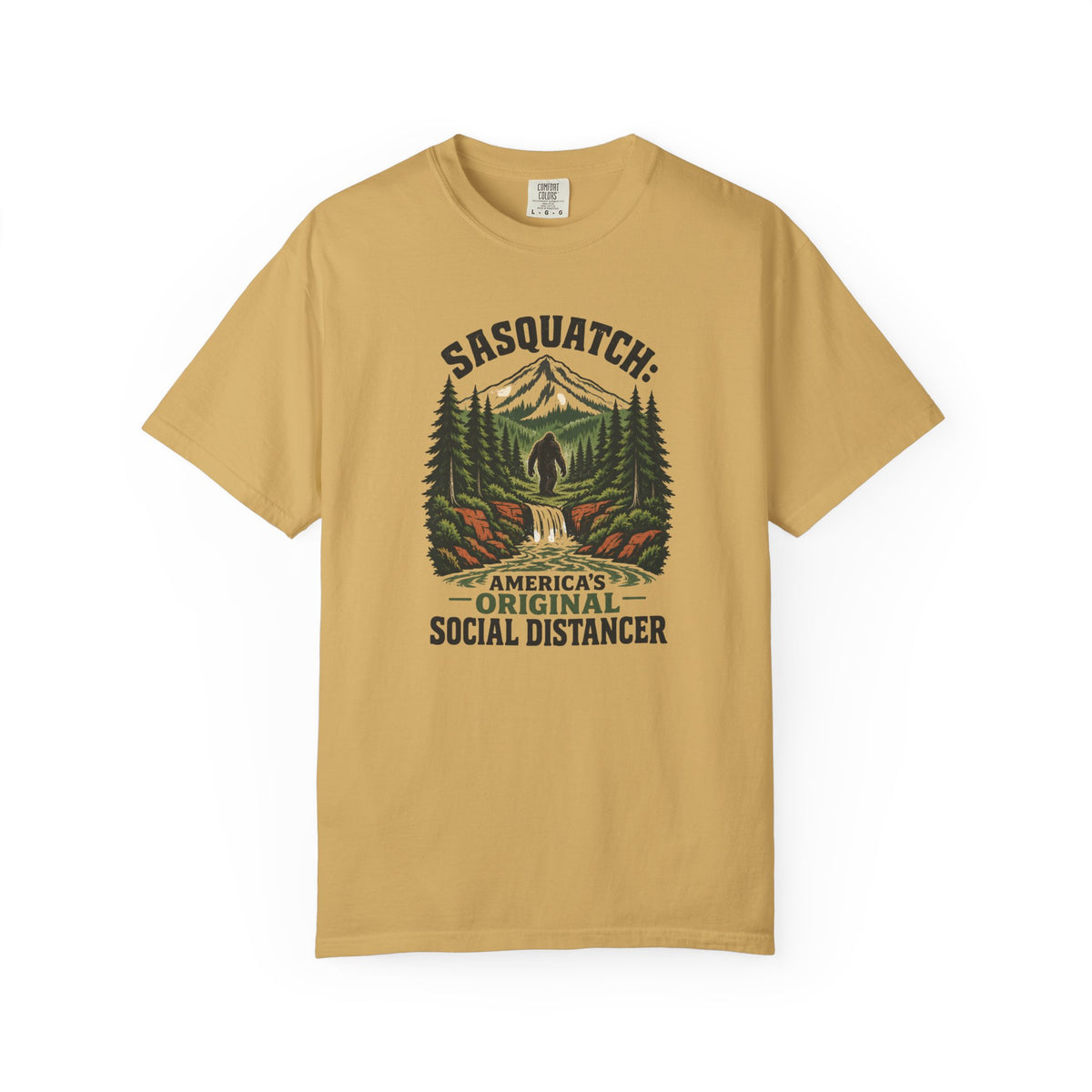 Sasquatch Social Distance T-Shirt